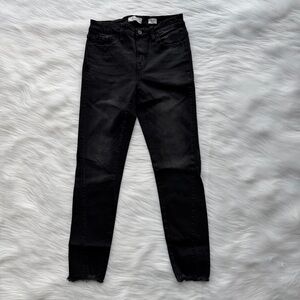 Kancan Mid Rise black jeans